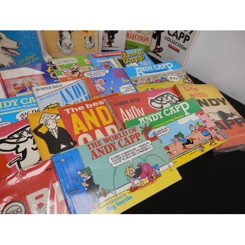 530 - Collection of Vintage Andy Capp Books