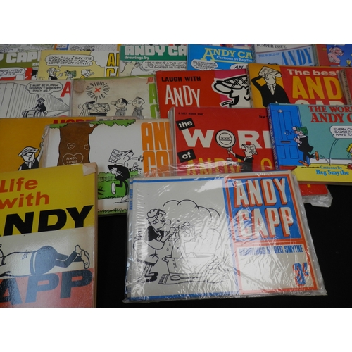 530 - Collection of Vintage Andy Capp Books