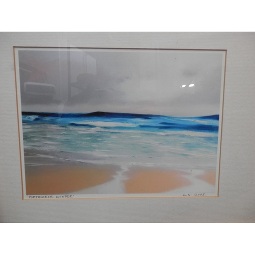 579 - Group of Three Framed Coastal Scenes