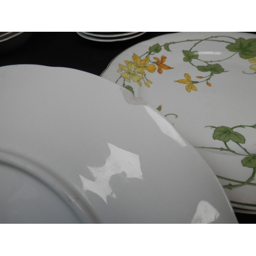 582 - Villeroy & Boch Geranium Dinner Service