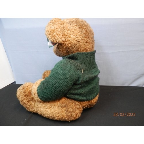 673 - Harrods Christmas Bear 1998 approx 20 inches tall