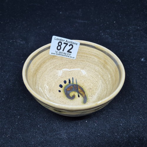 872 - Three Signed Studio Pottery Bowls