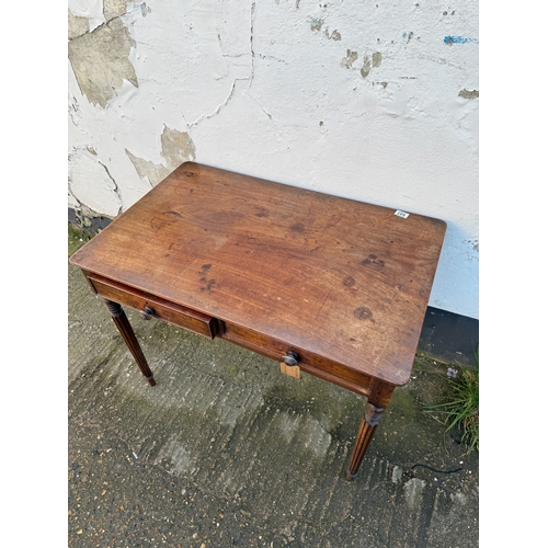 643 - 19th Century Mahogany Side Table