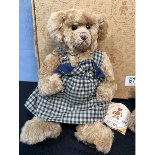 679 - Barton's Creek Collection Annie Bear by Gund in Box