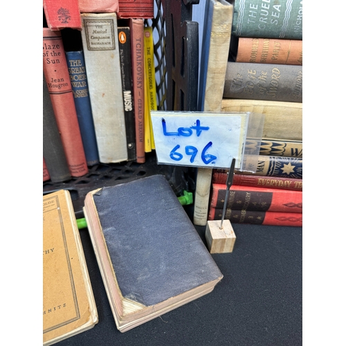 696 - Collection of Antique and Vintage Books