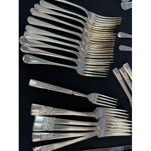 899 - A Good Collection of Mainly Silver Plated Flatware, including Italian Designer Pieces, plus some Ste... 