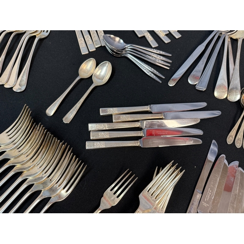 899 - A Good Collection of Mainly Silver Plated Flatware, including Italian Designer Pieces, plus some Ste... 