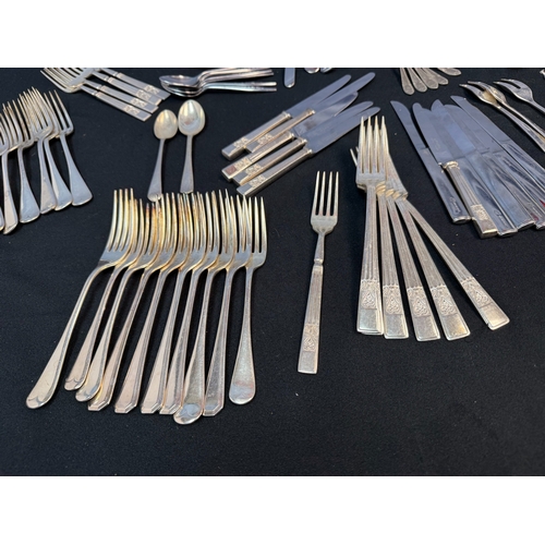 899 - A Good Collection of Mainly Silver Plated Flatware, including Italian Designer Pieces, plus some Ste... 