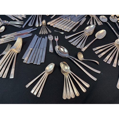 899 - A Good Collection of Mainly Silver Plated Flatware, including Italian Designer Pieces, plus some Ste... 