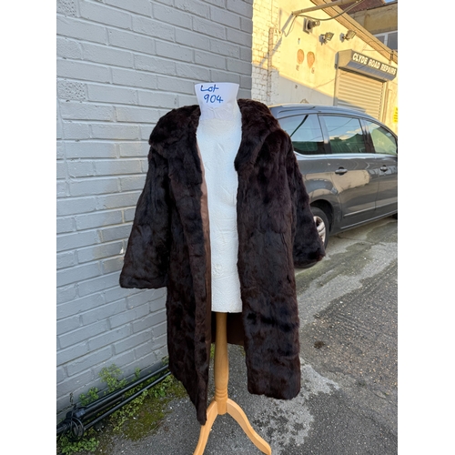 904 - Two Vintage Ladies Fur Jackets