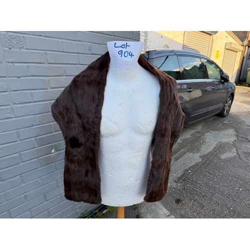 904 - Two Vintage Ladies Fur Jackets