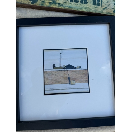 940 - A Large Collection of Framed LS Lowry Prints (12)