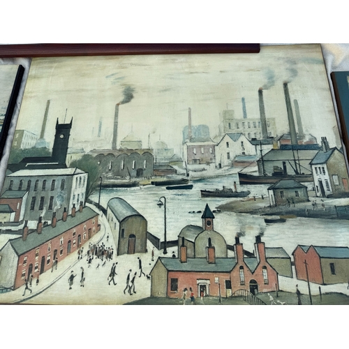 940 - A Large Collection of Framed LS Lowry Prints (12)