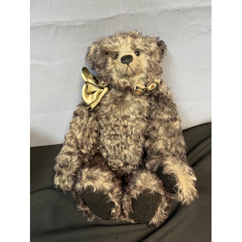 687 - Aramis Speed Demon Bear plus a Cotswold Bear Company Bear