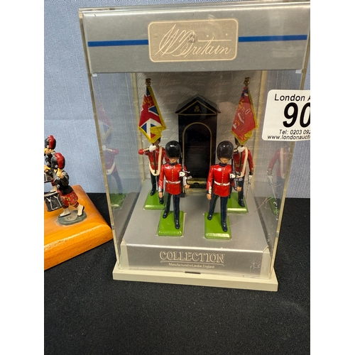 909 - Mint and Boxed Britains Scots Guard Collection and others