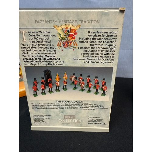 909 - Mint and Boxed Britains Scots Guard Collection and others