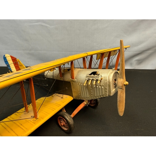 929 - Bluenose Model Ship and a Modern Model Plane