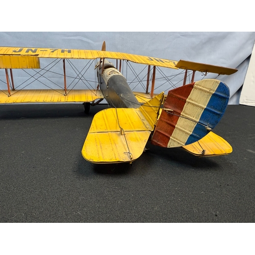 929 - Bluenose Model Ship and a Modern Model Plane