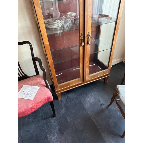 636G - Good Quality 20th Century Showcase Cabinet (Collection from South Croydon)