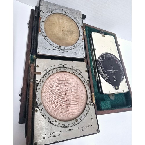 17A - Lot of wartime RAF flight navigational items