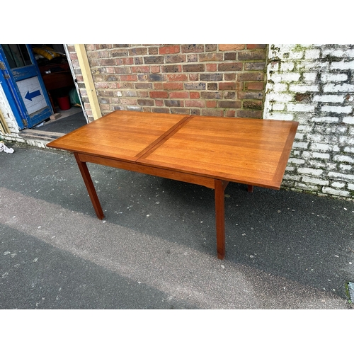 648G - Mid Century Danish Teak Dining Table by Vejle Stole