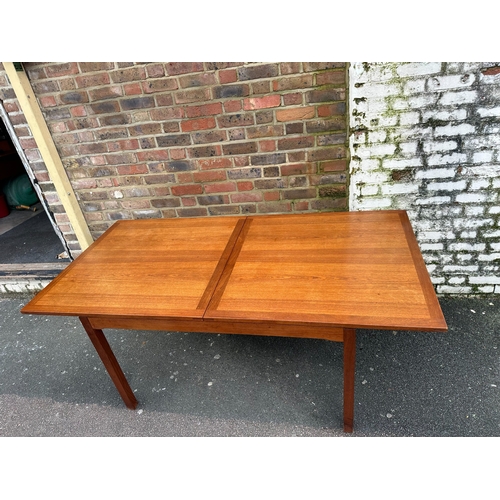 648G - Mid Century Danish Teak Dining Table by Vejle Stole