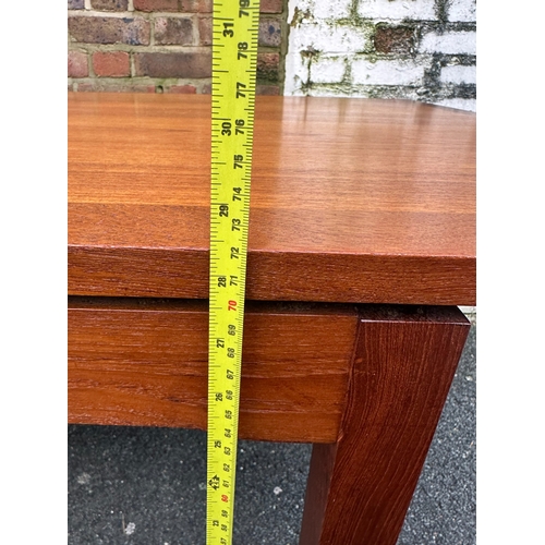 648G - Mid Century Danish Teak Dining Table by Vejle Stole