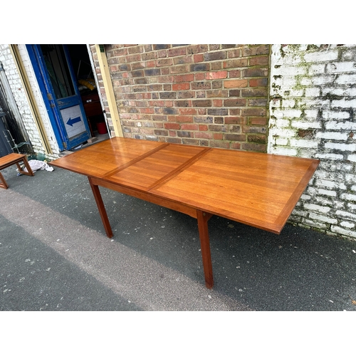 648G - Mid Century Danish Teak Dining Table by Vejle Stole