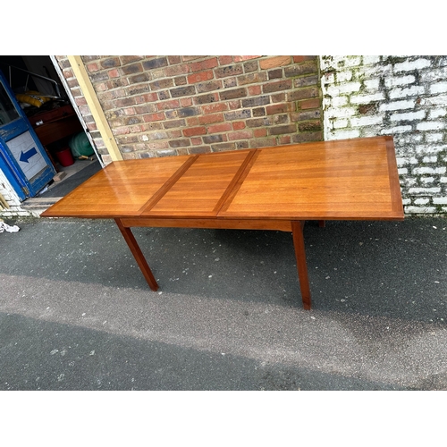 648G - Mid Century Danish Teak Dining Table by Vejle Stole