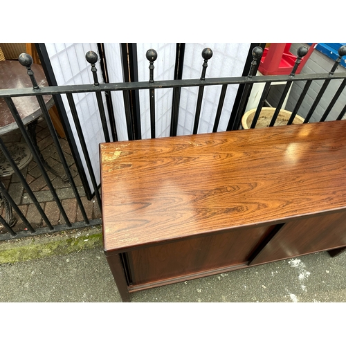 648O - Contemporary Rosewood Sideboard