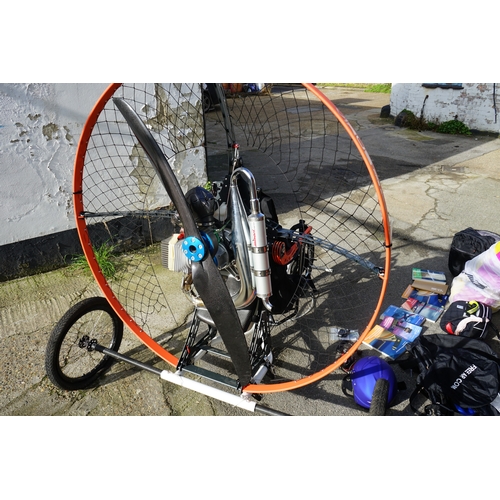 697 - Airone Pro Paramotor Trike, with Minari Engine, plus Accessories, Saftey Gear, Paperwork etc. Viewin... 