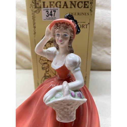 347 - Mint & Boxed Coalport Ladies of Fashion Flora Figurine together with a Royal Doulton Jasmine Figurin... 