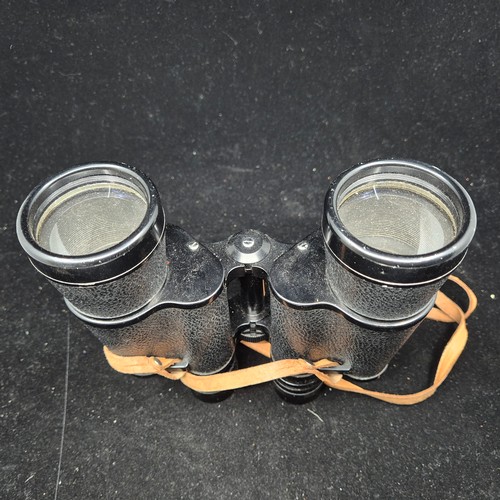 796 - Pair of Carl Zeiss Jena Jenoptem 8x30W Binoculars together with a Pair of Carl Zeiss Jena Telact 8x ... 