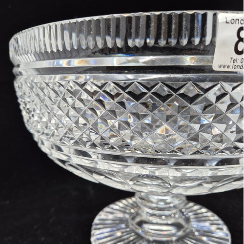 832 - Waterford Crystal 28cm Centrepiece Pedestal Bowl