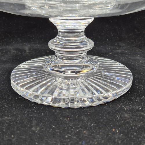 832 - Waterford Crystal 28cm Centrepiece Pedestal Bowl