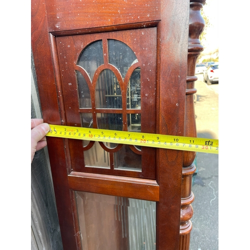 581 - Charles R Sligh Mahogany Cased Millennium Grandfather Clock