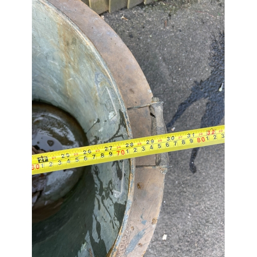 581A - Unusual Large Antique Trough/Bucket-Ideal Planter, Possible Links to the Kent Hops Industry