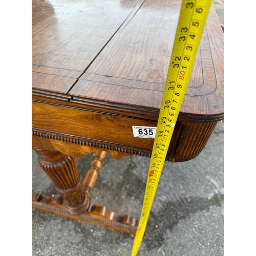 636A - 19th Century Mahogany Writing Table