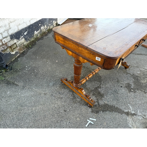 636A - 19th Century Mahogany Writing Table