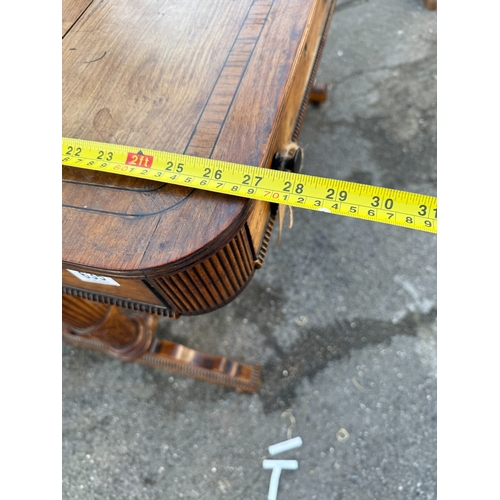 636A - 19th Century Mahogany Writing Table