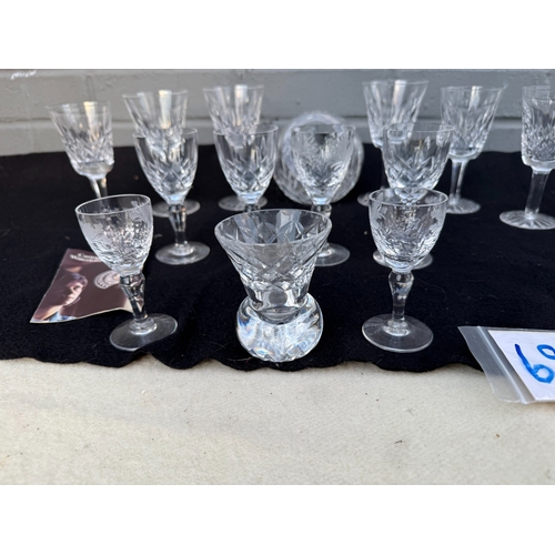 690A - A Good Lot of Waterford Crystal Glasses