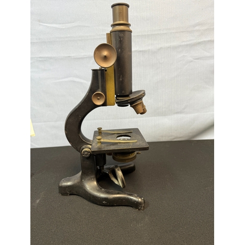 928 - Vintage W Watson & Sons Kima Microscope