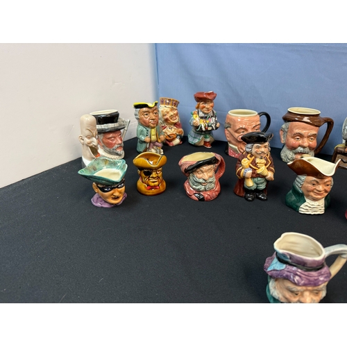 931 - Large Group of Character Jugs and Other Ceramics including Novelty Ashtray etc