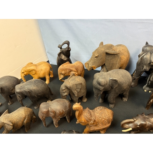 936 - A Large Lot of Elephant Figures