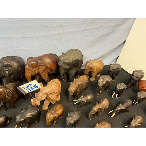 936 - A Large Lot of Elephant Figures