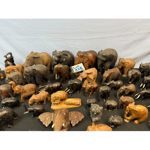 936 - A Large Lot of Elephant Figures