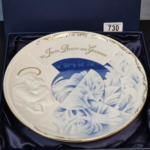 730 - Rosenthal Jubilee Edition Plate in Box with Certificate of Authenticity