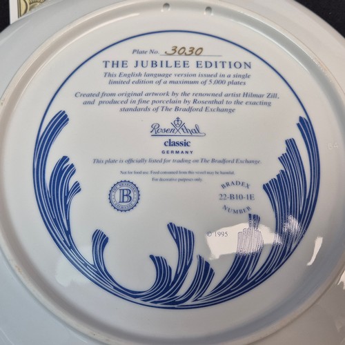 730 - Rosenthal Jubilee Edition Plate in Box with Certificate of Authenticity