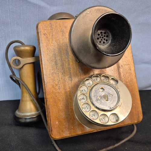 788 - Bakelite GPO 328L Telephone together with another