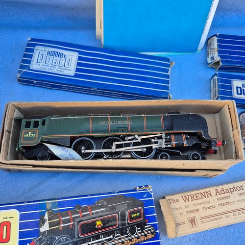 739 - Collection of Hornby Dublo and similar OO Gauge Trains & Track together with a Meccano Power Control... 